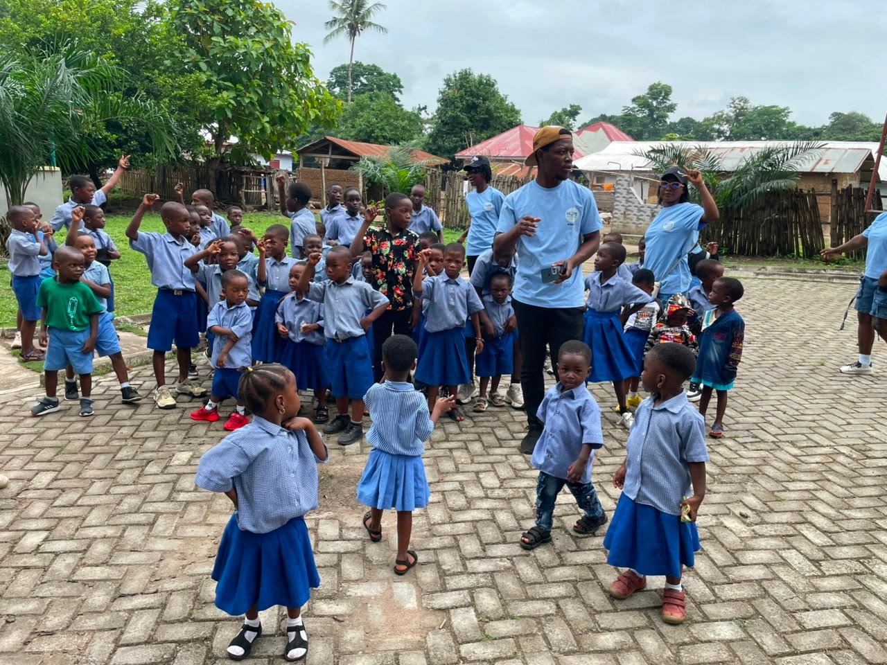 Children enjoying playful learning activities